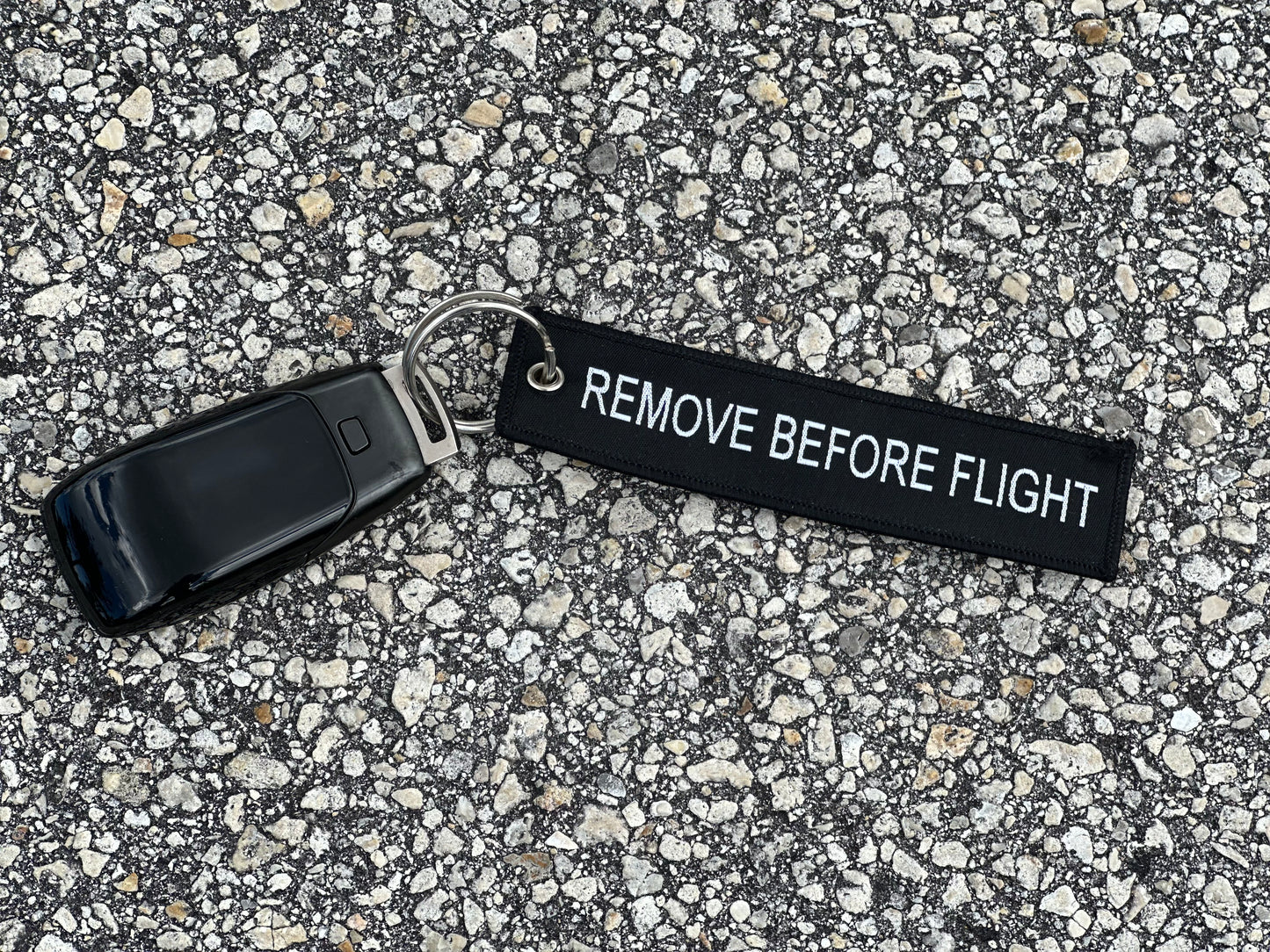 "Remove Before Flight" Jet Tag